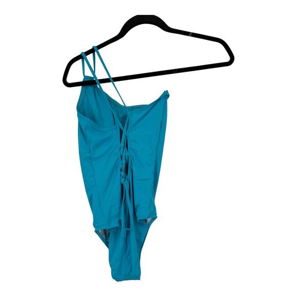La Blanca Tummy control Island Goddess One shoulder bathing suit size 6 - Picture 4 of 7